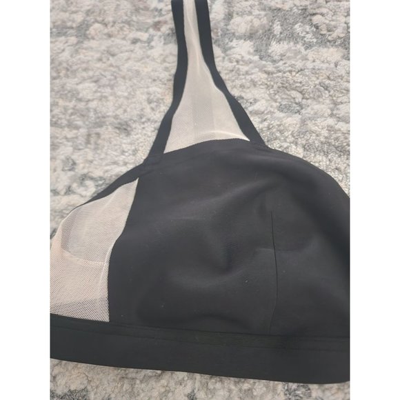 Victoria's Secret PINK Black Lace Strappy Back Halterneck Bralette S/P  NWT - Picture 7 of 16